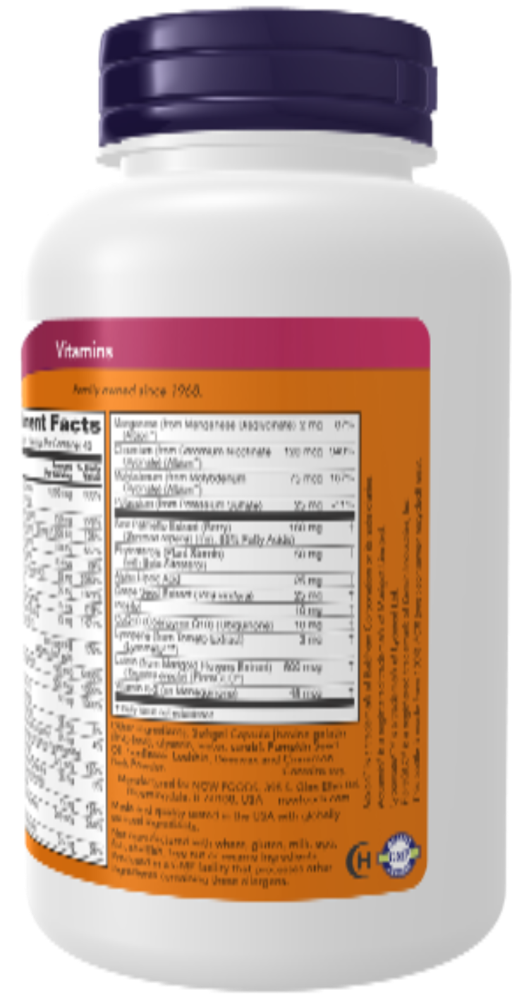 NOW Foods ADAM Men's Multivitamin 90 Softgels