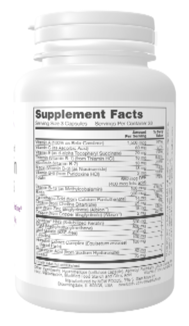 Now Solutions Hair Skin & Nails 90 Capsules