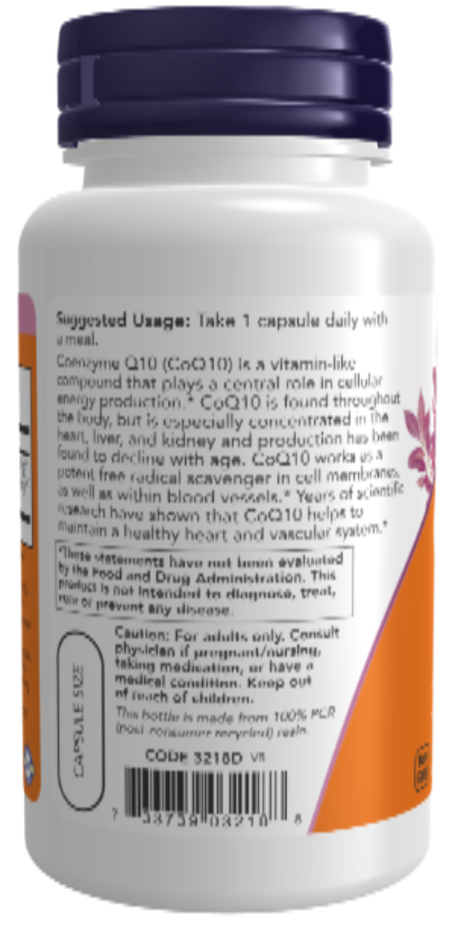 NOW Foods CoQ10 150 mg 100 VCaps product image 3