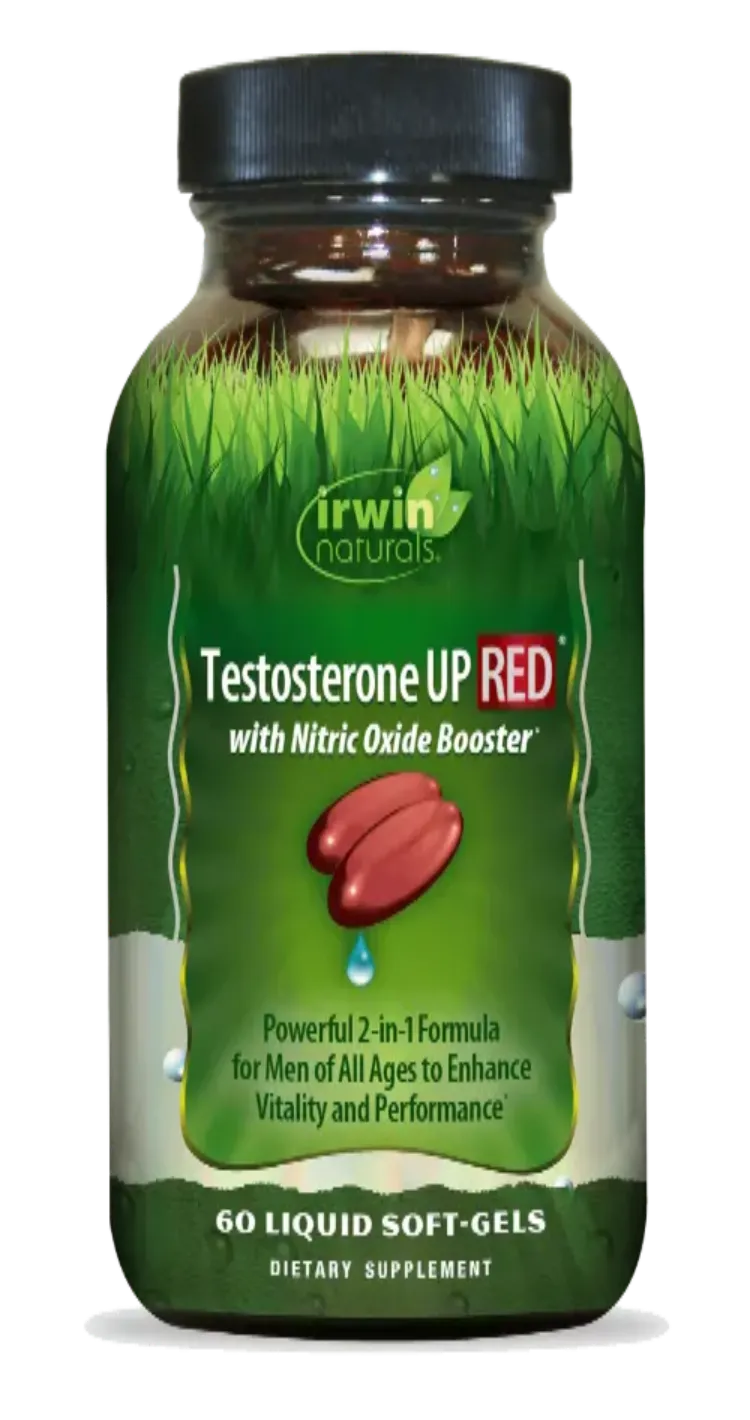 Irwin Naturals Male Vitality UP RED 60 Softgels