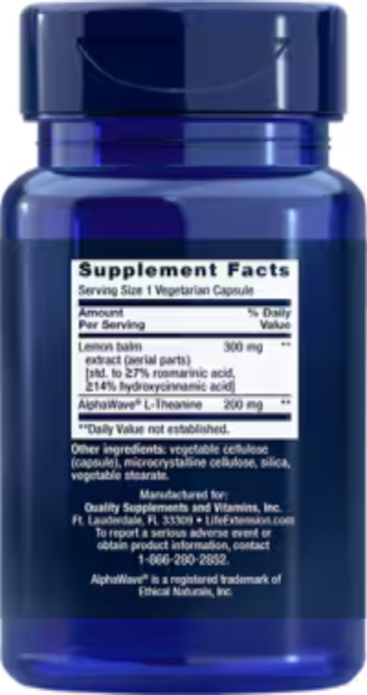 Life Extension Enhanced Stress Relief 30 Vegetarian Capsules