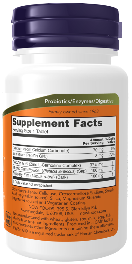 NOW Foods Ulcetrol 60 Tablets | Digestive Comfort Support