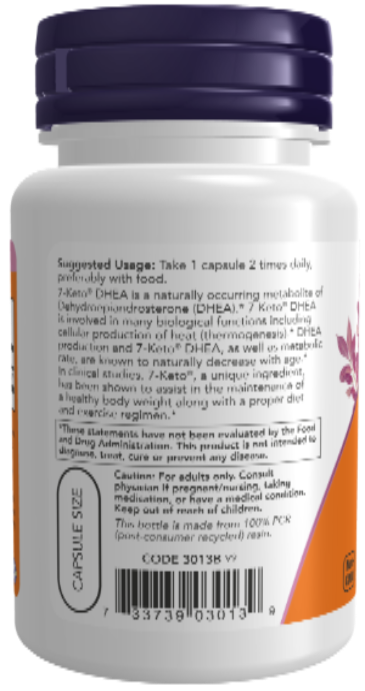 NOW Foods 7-KETO 100 mg 120 VCaps