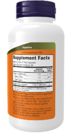 NOW Foods Apple Pectin 700 mg 120 VCaps