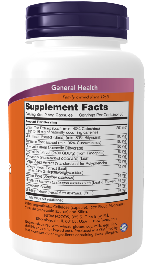 NOW Foods Super Antioxidants 120 VCaps