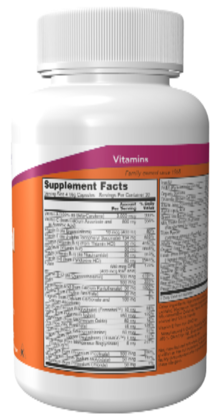 NOW Foods Special Two Multivitamin 120 VCaps | Complete Multi