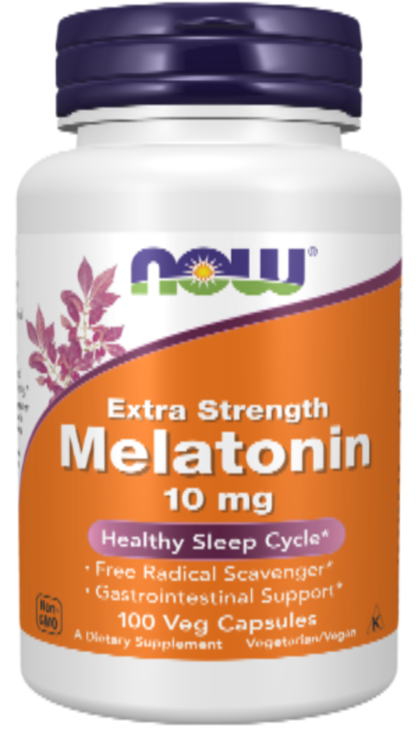 Melatonin Extra Strength 10 mg 100 Veg Capsules