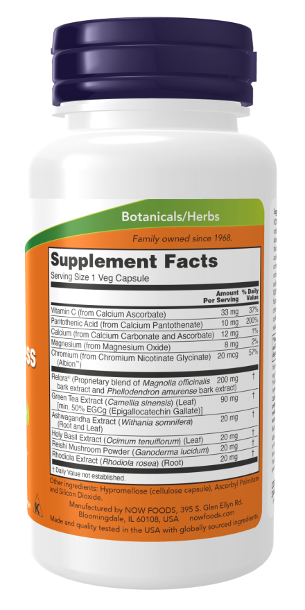 NOW Foods Adrenal Stress Support 90 VCaps
