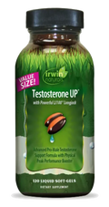 Irwin Naturals Male Vitality UP Value Size 120 Liquid Soft-Gels
