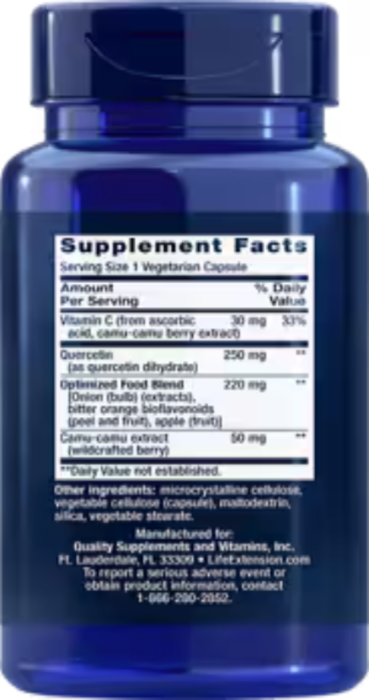 Life Extension Optimized Quercetin 250 mg 60 VCaps