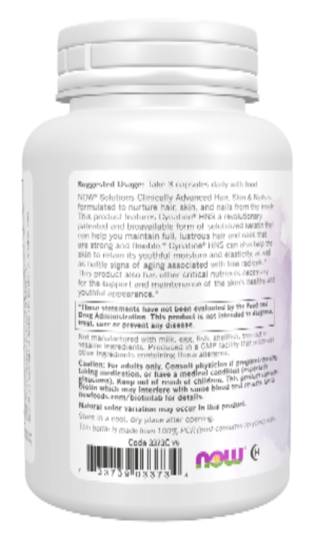Now Solutions Hair Skin & Nails 90 Capsules