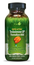 Irwin Naturals Male Vitality UP ThermoBurn-MAX 60 Liquid Soft-Gels