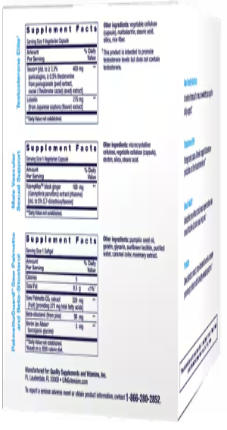Life Extension Men's Vitality Packs 30 Packets