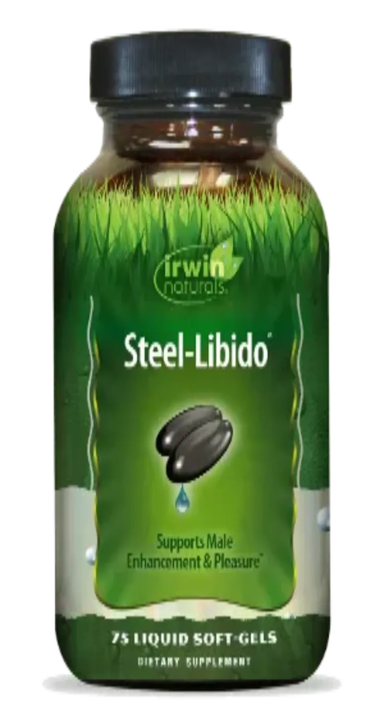 Irwin Naturals Steel Vitality 75 Liquid Soft-Gels