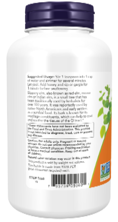 NOW Foods Slippery Elm Powder 4 oz