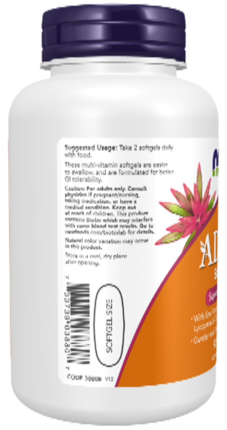 NOW Foods ADAM Men's Multivitamin 90 Softgels