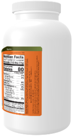 NOW Foods Organic Fiber-3 16 oz | Triple Fiber Blend