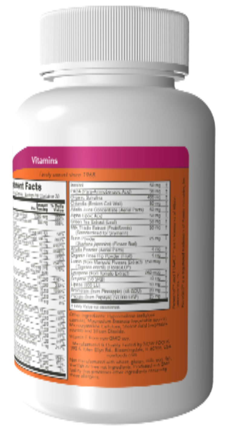 NOW Foods Special Two Multivitamin 120 VCaps | Complete Multi