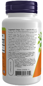 NOW Foods Green Tea Extract 400 mg 100 VCaps