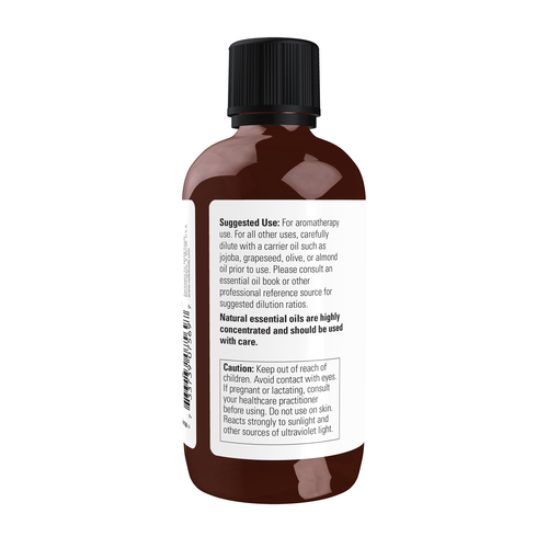 NOW Essential Oils Pure Lemon Oil 4 oz