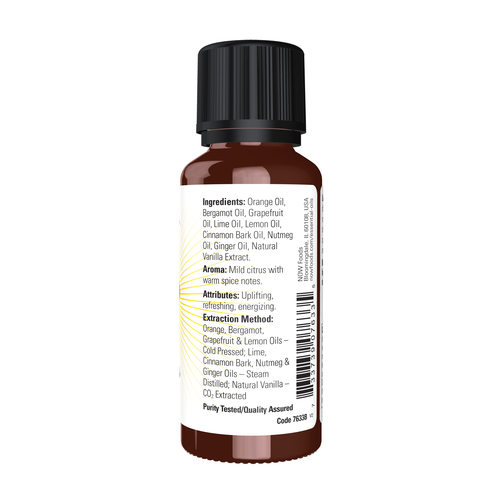 Now Essential Oils Smiles for Miles Oil Blend 1 oz | Citrus Spice Blend