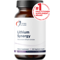 Designs for Health Lithium Synergy 120 capsules front label