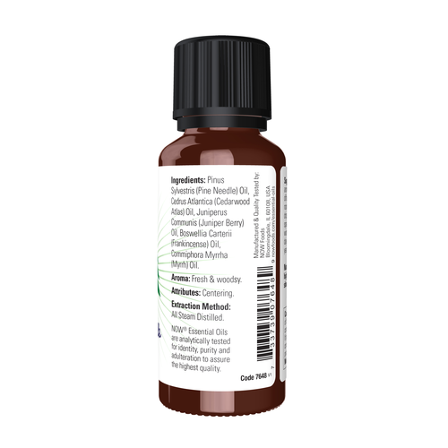 NOW Foods Woodland Walk Essential Oil Blend 1 oz