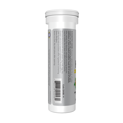 NOW Sports Effer-Hydrate Orange Strawberry 10 Tablets | Electrolyte Hydration