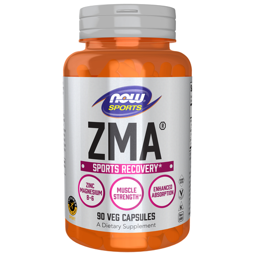 NOW Sports ZMA Zinc Magnesium B-6 90 VCaps