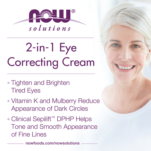 NOW Solutions 2 in 1 Eye Correcting Cream 1 oz