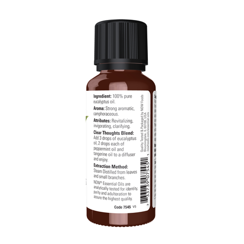 Now Essential Oils Eucalyptus Globulus Oil 1 oz