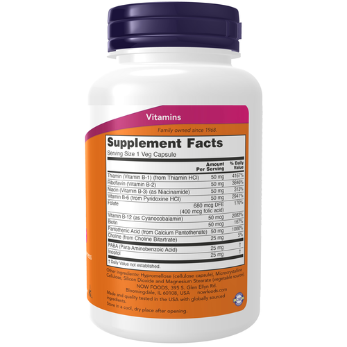 NOW Foods B-50 Complex 100 Veg Capsules