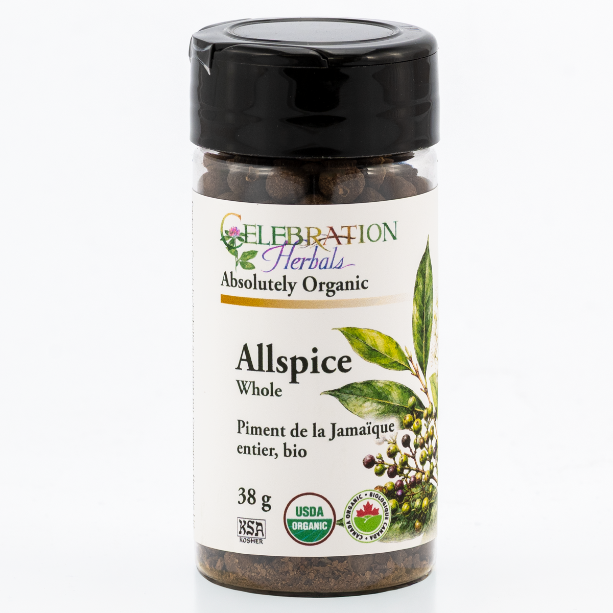 Celebration Herbals Organic Allspice Whole – 38 g