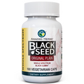 Amazing Herbs Black Seed Original Plain, 100 Vegetarian Capsules package