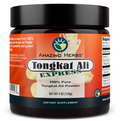Amazing Herbs Tongkat Ali Express Root Powder, 4 oz package