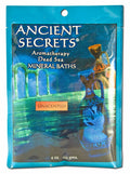 Ancient Secrets Unscented Dead Sea Bath Salts – 4 oz packaging