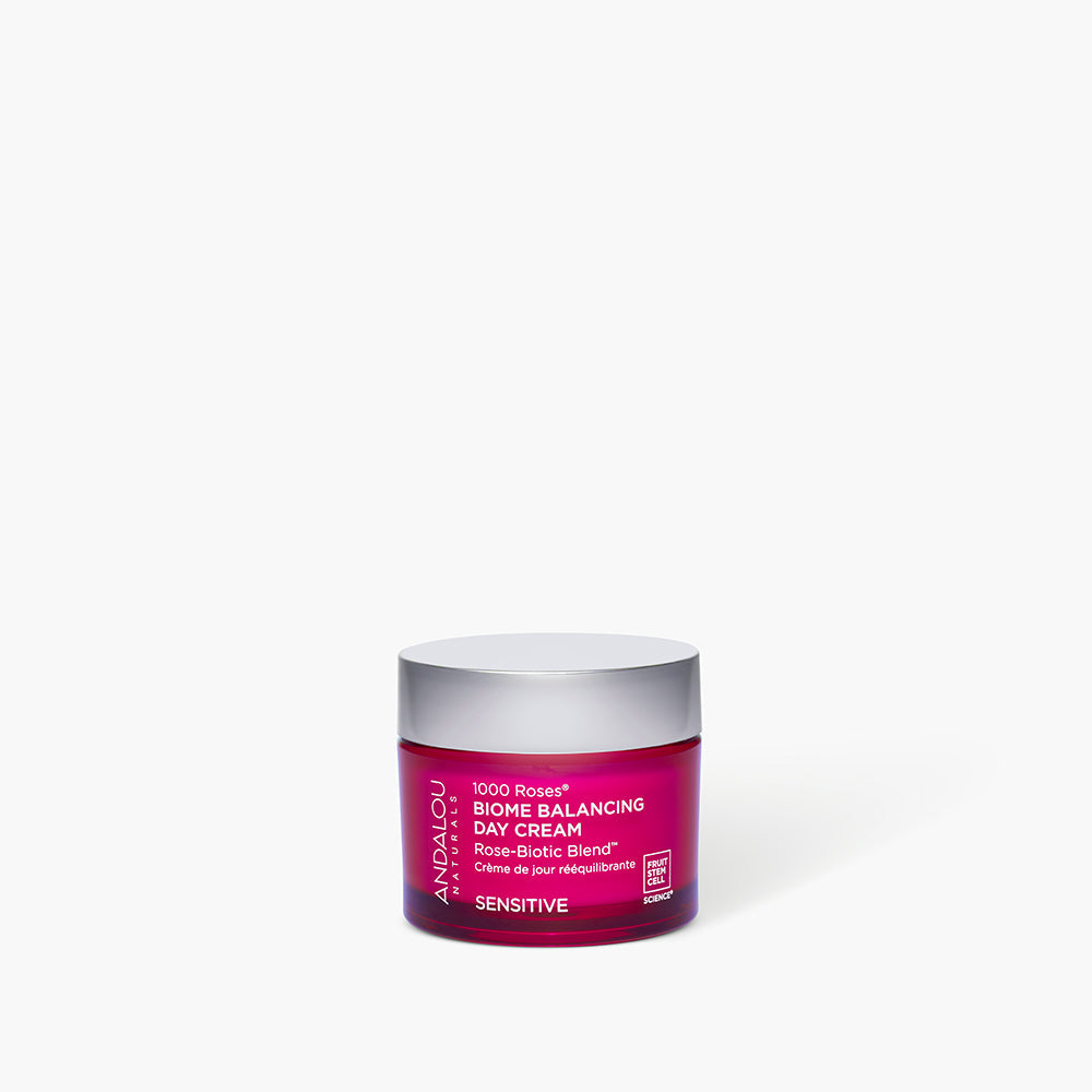Andalou Naturals 1000 Roses Biome Balancing Day Cream - 1.7 oz package