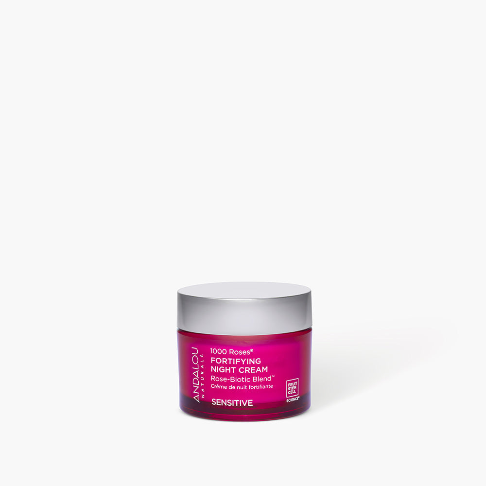 Andalou Naturals 1000 Roses Fortifying Night Cream - 1.7 oz package