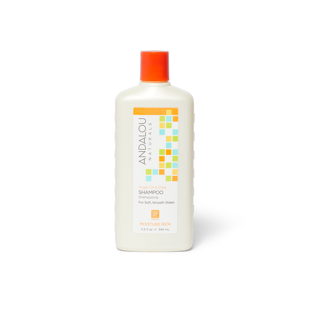 Andalou Naturals Argan Oil & Shea Moisture Rich Shampoo - 11.5 fl oz package
