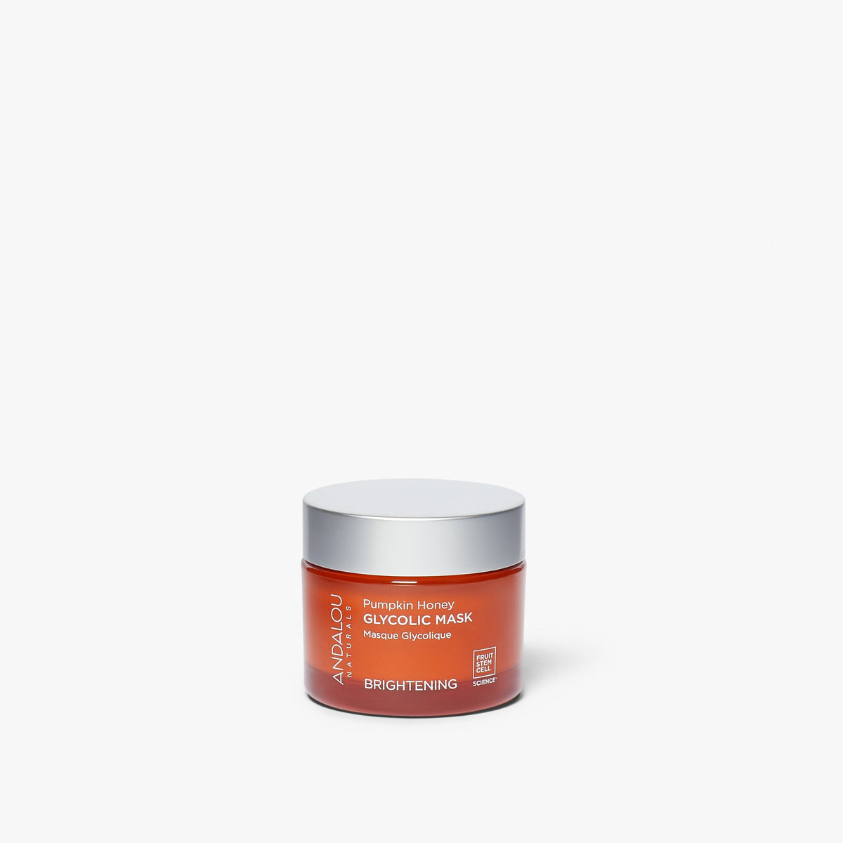 Andalou Naturals Brightening Pumpkin Honey Glycolic Mask - 1.7 oz package