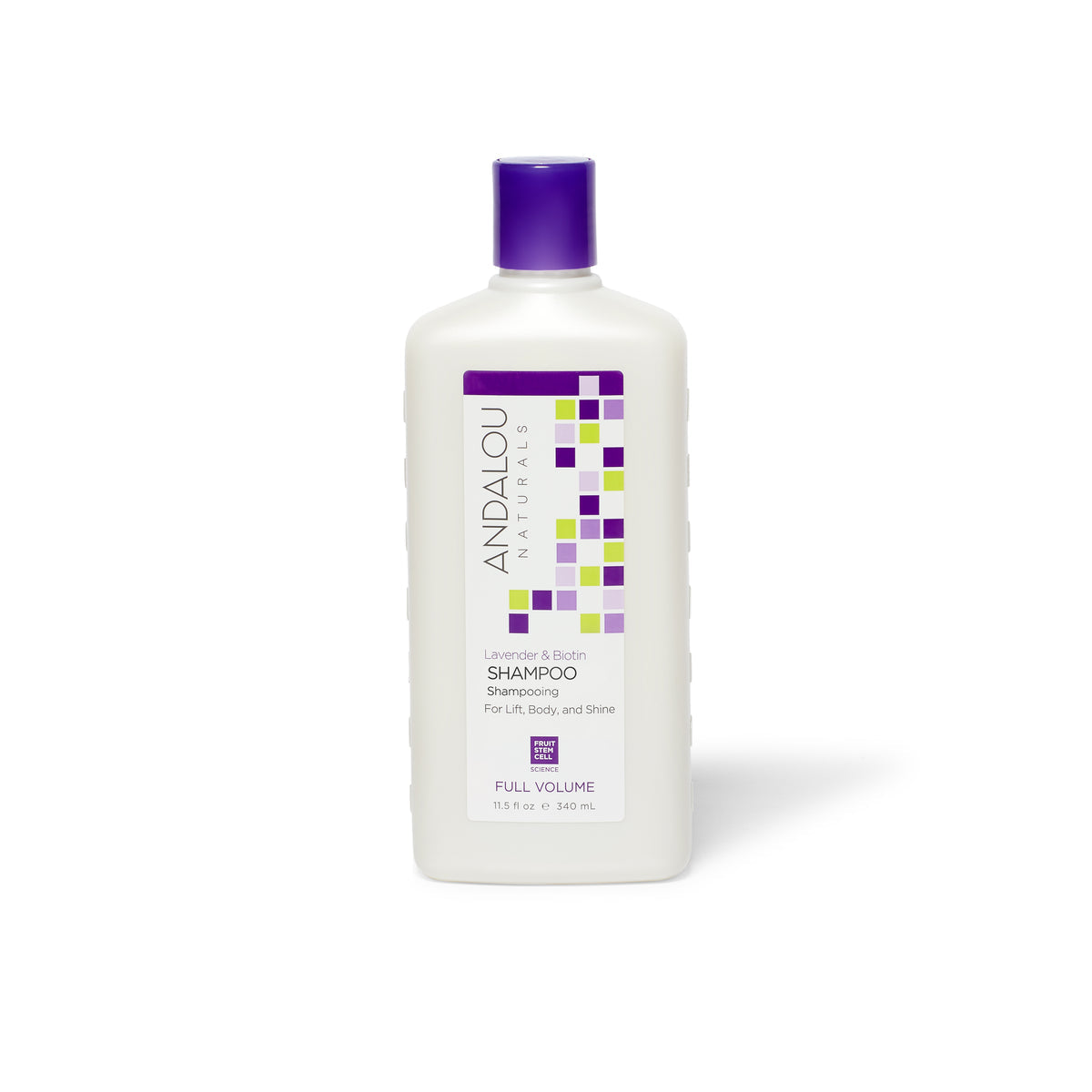 Andalou Naturals Lavender & Biotin Full Volume Shampoo - 11.5 fl oz package