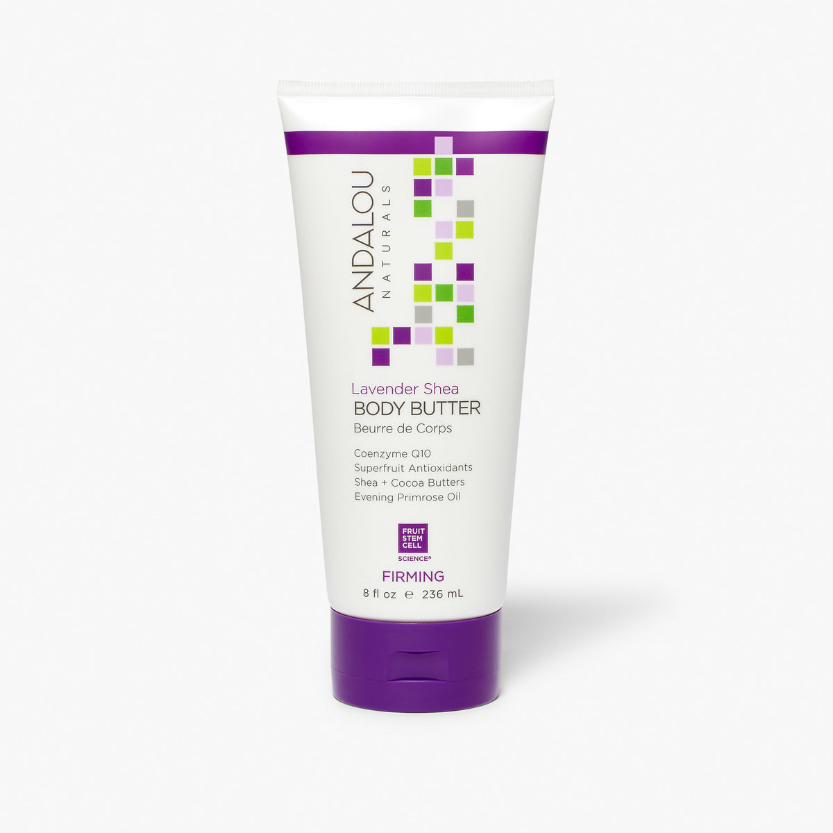 Andalou Naturals Lavender Shea Firming Body Butter - 8 fl oz package
