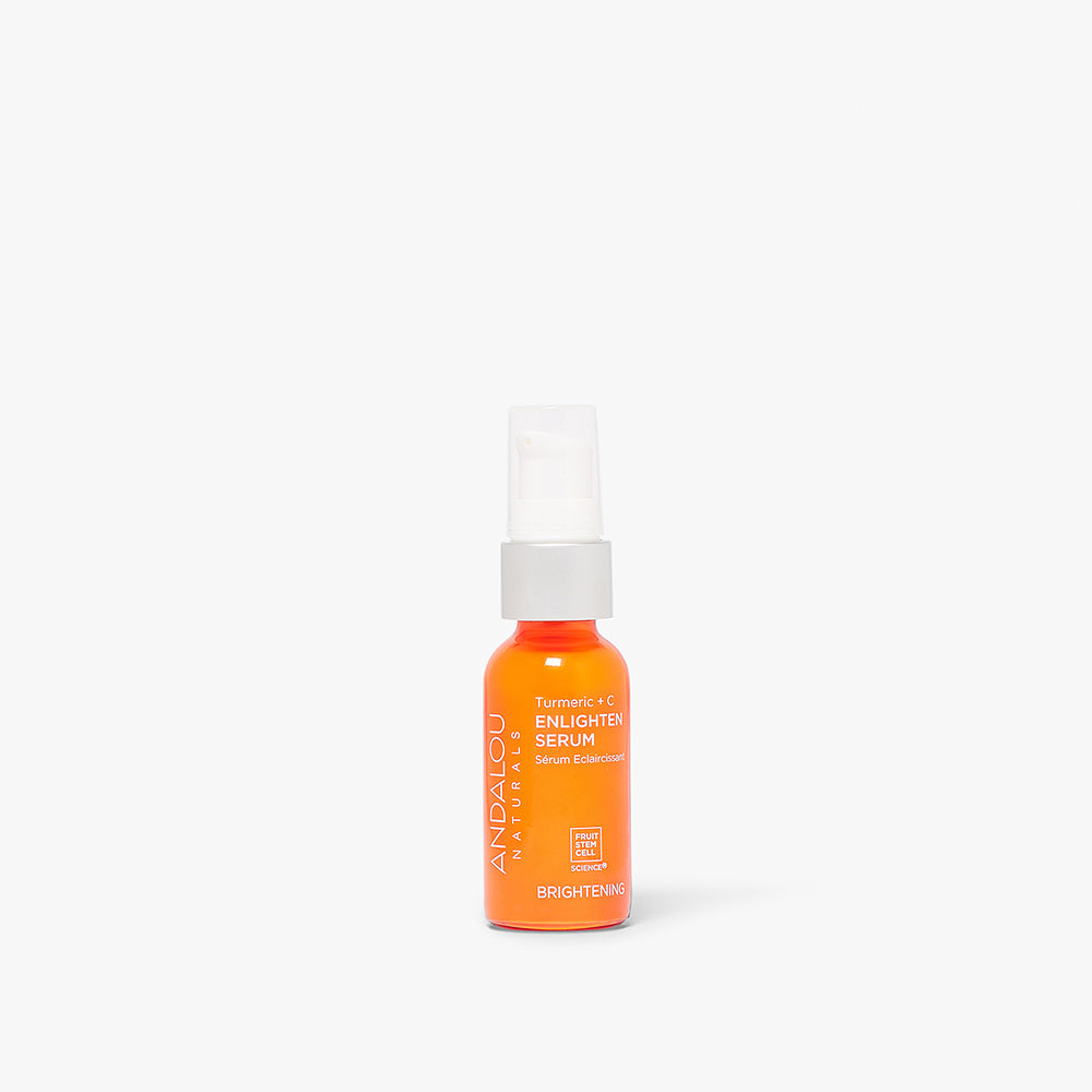 Andalou Naturals Turmeric + Vitamin C Enlighten Serum - 1.1 fl oz package