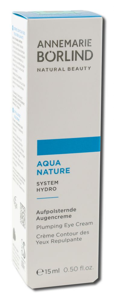Annemarie Börlind Aquanature Plumping Eye Cream - 0.50 fl oz package