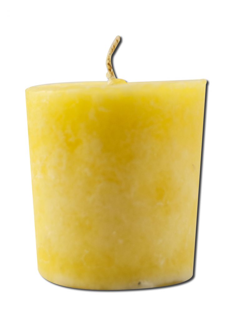 Aroma Naturals Ambiance Orange Lemongrass Votive Candle, 1 Count