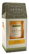 Aroma Naturals Relaxing Lavender Tangerine Pillar Candle, 2.5 x 4 inches