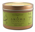 Aroma Naturals Relaxing Lavender Tangerine Small Tin Candle