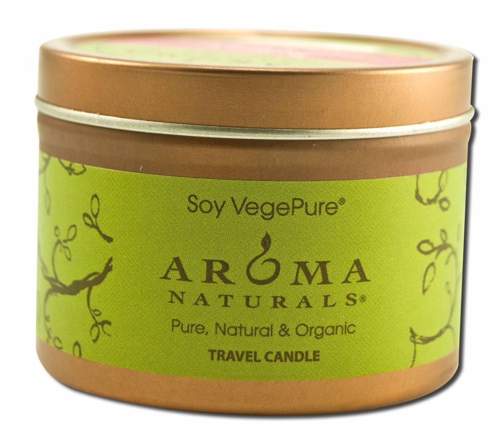 Aroma Naturals Romance Jasmine Ylang Ylang Small Tin Candle