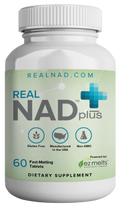 Avior Real NAD+ 60 EZ Melt Tablets bottle