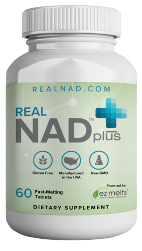 Avior Real NAD+ 60 EZ Melt Tablets bottle